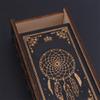 Wood Push Pull Tarots Card Storage Box Portable Card Container Astrology Trinkets Box Divination Card Storage Case