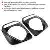 2Pcs Car Front Headlight Cover Headlamp Trim Decor Replacement for Suzuki Jimny 2007-2017 Car Accessories
