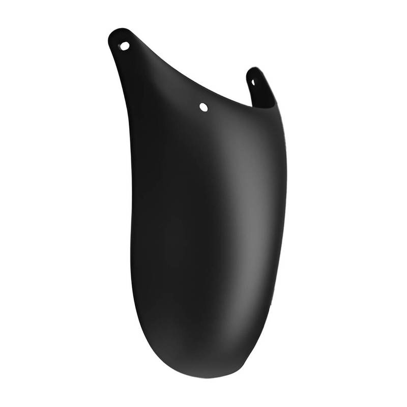 Motorcycle Front Rear Extension Fender Wheel Splash Mud Guard Extender 22.5x17cm Black PP Plastic