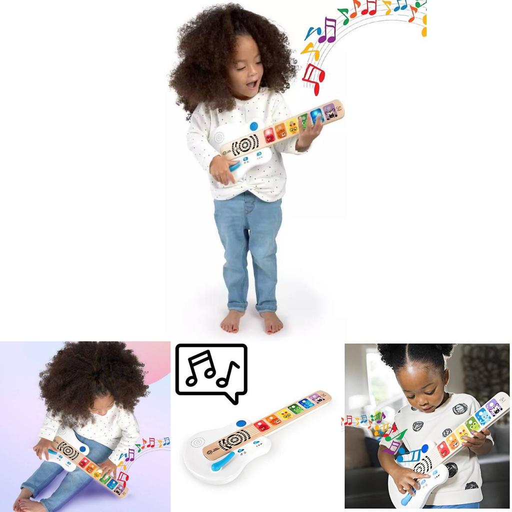 Artistic Smart Touch-control Singing Guitar Wooden Ukulele For Fun Learning Experience