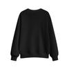 Men's Graphic Print Crew Neck Sweatshirt With Autumn Festival Tree Silhouette Sunset, Loose Fit Streetwear.