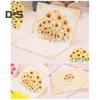 Pop-Up Greeting Card 3D Flower Bouquet Card Handmade Rose Sunflower Tulip Gift Card for Mother's Day Graduation Anniversary