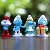 Puffi Personaggio Giocattolo Figurine in PVC Edizione da Collezione Decorazione per la Casa Per Bambini