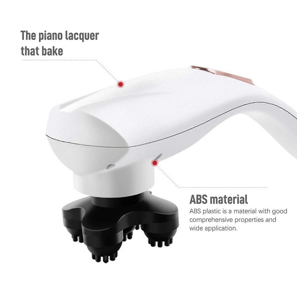 Deep Tissue Massager Handheld Electric Muscle Relief for Neck Back Pain - Portable Massage Gun for Sore Muscles