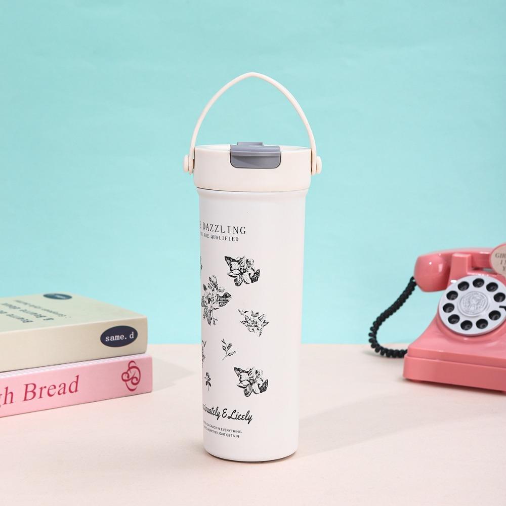 

Чашка для води з нержавіючої сталі 316 600 мл Чашка для кави Міцна Мультяшна Ізольована Чашка 1