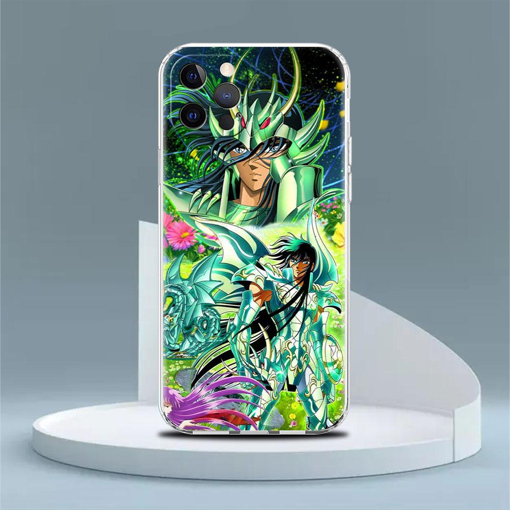 Sainte Seiya Japan Anime Cover For Apple iPhone 14 13 12 11 Pro Max XS XR max X 8 7 6S 6 Plus Silicone Soft Phone Funda Case