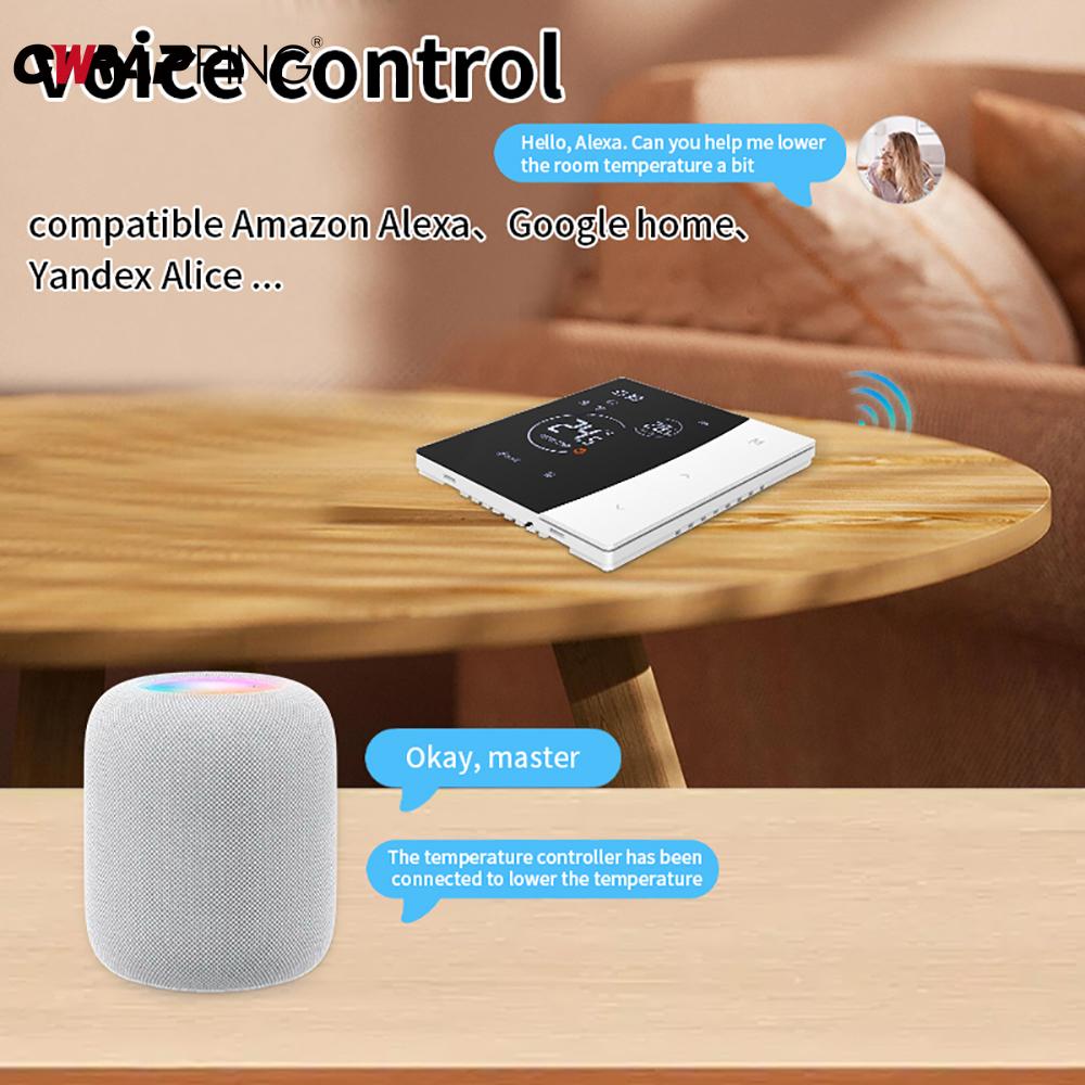 Intelligent WiFi Digital Temperature Controller Thermostat Controller Water Floor Heating Child Lock Battery Home Controller