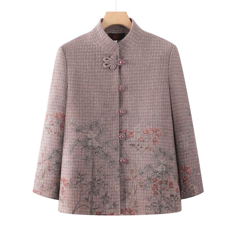 Elderly Women's Chinese Style Tang Suit Jacket