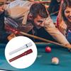 Billiard Pool Cue Extender Lengthener Light Weight Pool Stick Billiards Cue Butt End Extender Billiards Accessories