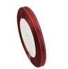 6mm Silver Edge Ribbon for Cake & Gift Box, 22m Roll