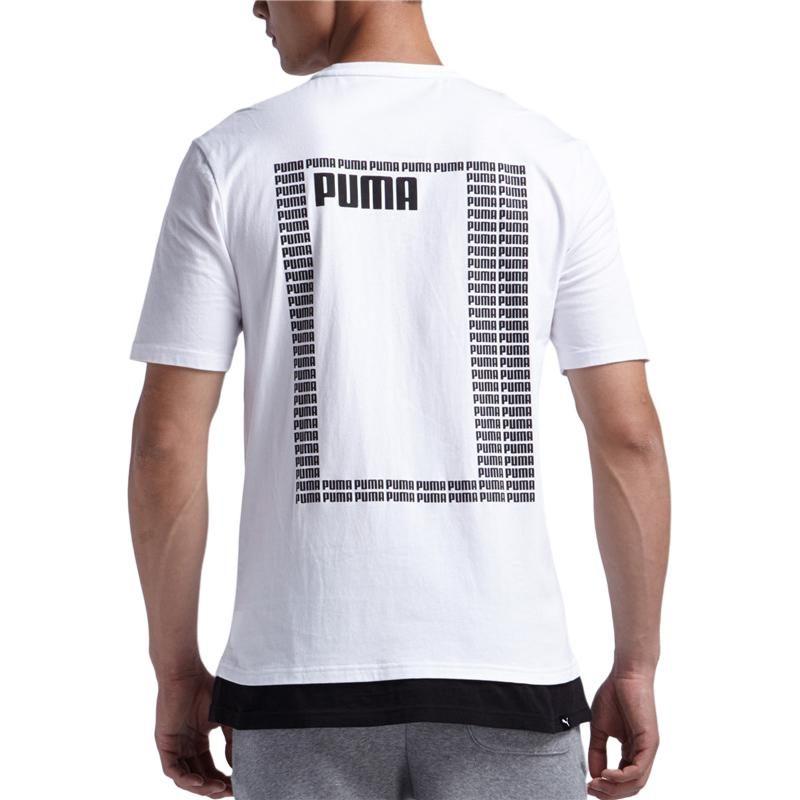Puma T Shirts Men's Crew Neck Moderate Straight Fit 853172-02