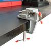 Stolní svěrák Svěrák Klenotníci Hobby Craft Repair Tool Nastavitelný přenosný pracovní stůl Svěrák Nástrojová svorka na nářadí, hliníková slitina, stříbro, 1 KS
