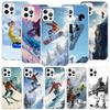 Adventure Snowboarding Extreme Phone Case For iPhone 17 Air 16 15 Plus 11 14 Pro Max 13 Mini 12 7 8 + SE Pattern Art Customized