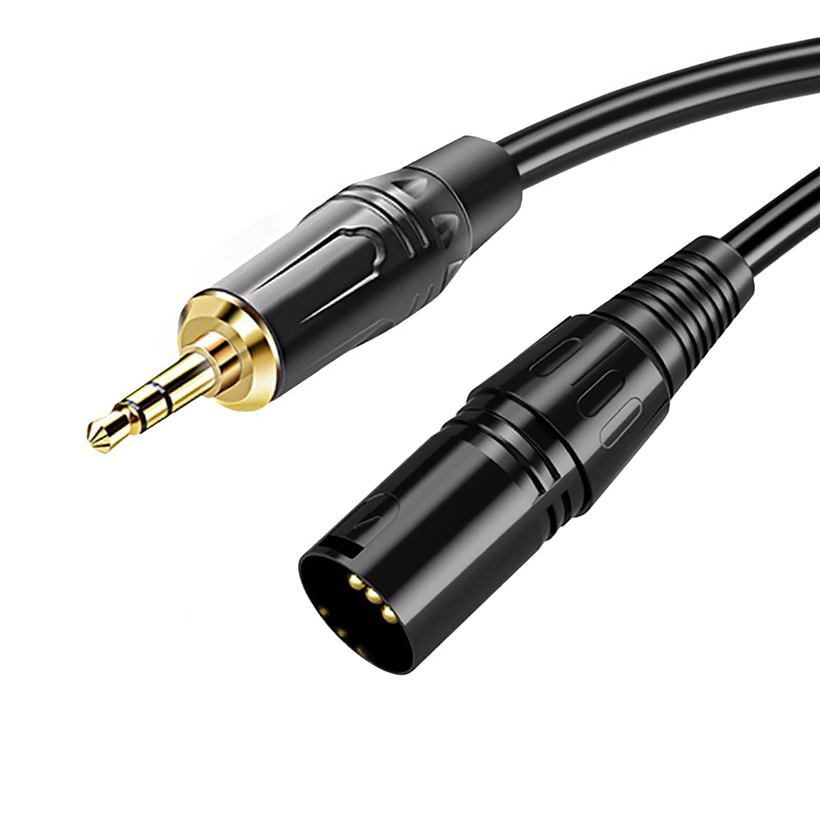 

Переходной кабель TRkin мм в XLR, переходной кабель стерео в XLR, 1 м 3,5 3,5 (Общественный) (Общественный) (черный)