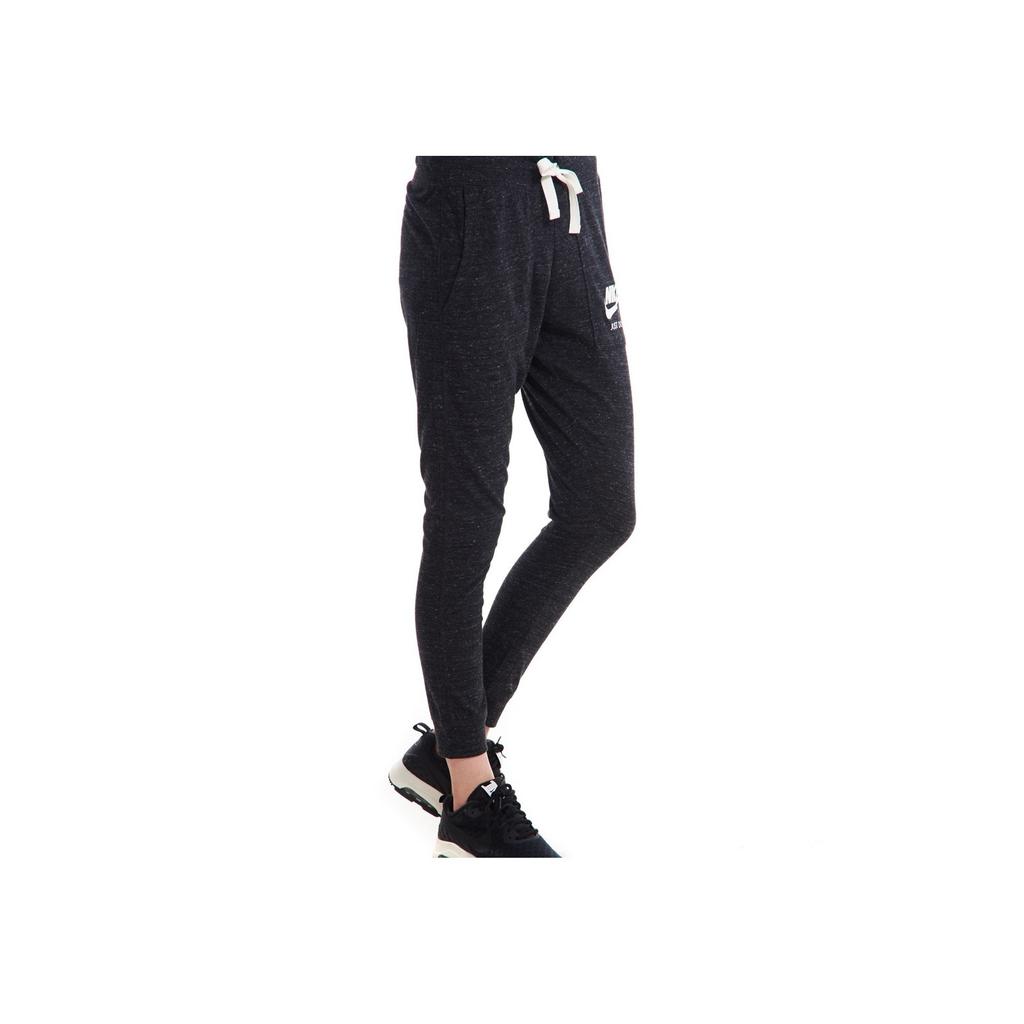 Nike Knitted Breathable Tapered Sports Pants Women Bottoms Dark-Gray 883732-010