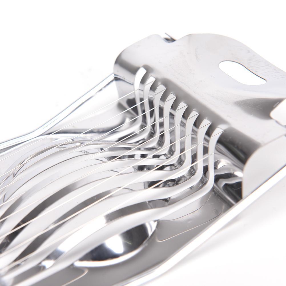 1pcs Egg Slicer Stainless Steel Boiled Egg Slicer Section Cutter Mushroom Tomato Cutter For Cooking Tool