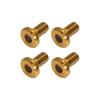 Rear Brake Disc Bolt Screws For Kawasaki KX125 250 KX250F 450F KX250X 450X 2003-2023
