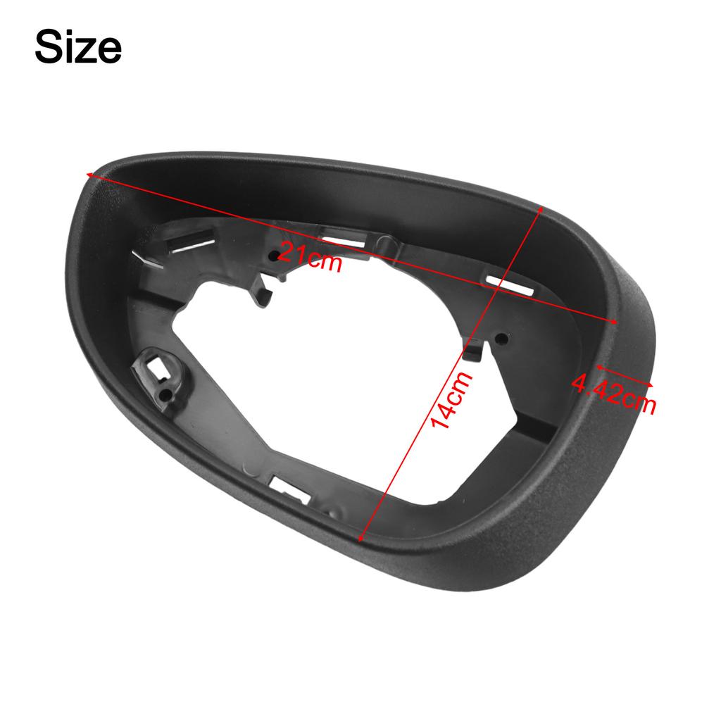 Matte Black Wing Mirror Cover Matte Black Finish OEM Number 09JNHDCJQK Car Maintenance Vehicle Replacement Part