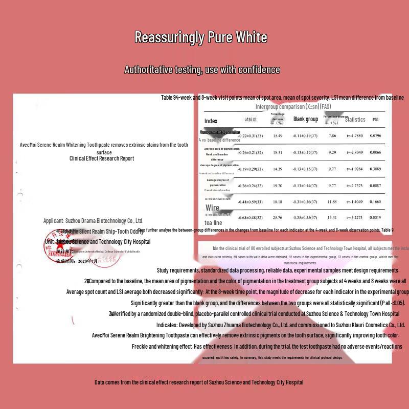 Avec Moi Serene Mirror Probiotic Balancing Toothpaste Set