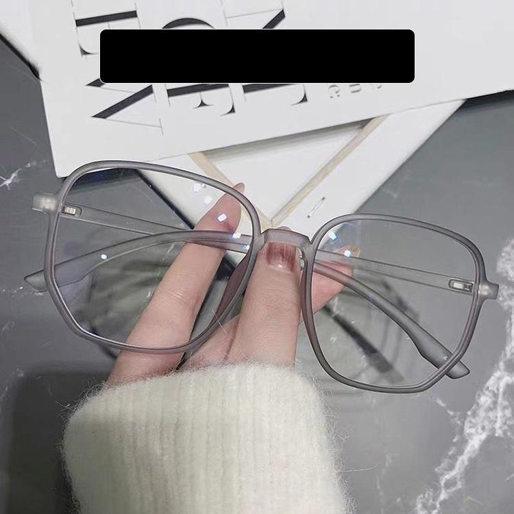 Trends Anti Blue Light Oversized Glasses for Women Men Computer Gaming Blue Blocking Transparent Eyewear Frame