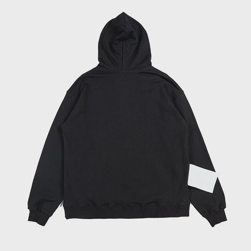VET Large Watermark Sweater: High-Fashion VTM Print Unisex Loose Hoodie for Autumn