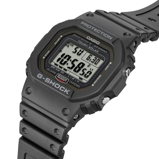 CASIO G-SHOCK Men's Watch Digital Solar Radio Wave Black GW-5000U-1JF