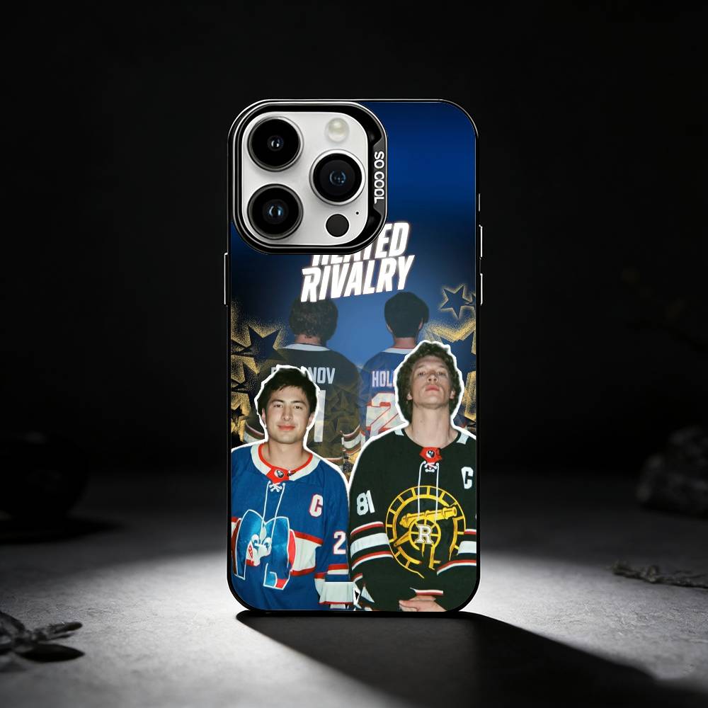 

Heated R-Rivalry Ice Hockey Phone Case For iPhone 17,16,15,14,13,12,11 Plus,Pro Max,XS,Colored silver phone case iPhone14Plus