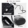 New bucket bag, handmade cowhide woven bag, niche high-end women's summer versatile messenger bag