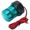 LED Bootsnavigationslicht IP66 Wasserdicht Omnidirektional 360 Grad Ankernavigationslampe Grünes Licht