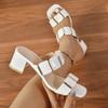 New Shoes for Women Fashion Summer High Heels Sandals Sexy Comfortable Women Sandals Female Outdoor Designer Shoes for Women
