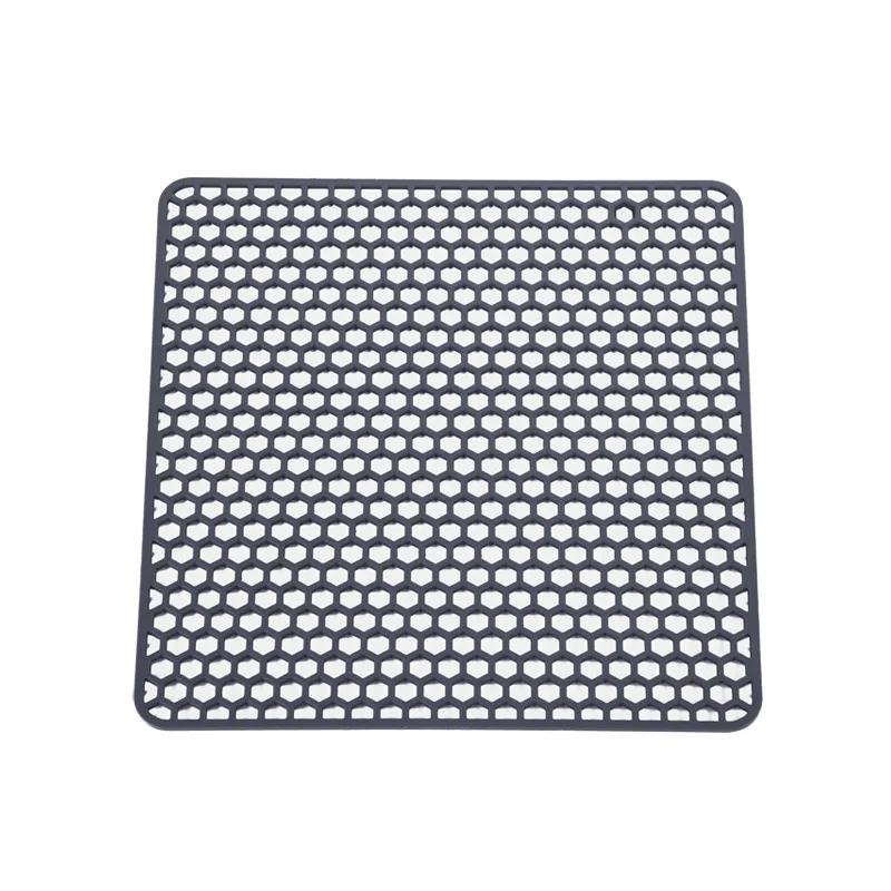 Silicone Sink Drain Hollow Kitchen Filter Splash Mat Table Decoration & Accessories Type Style Material Model Number Feature