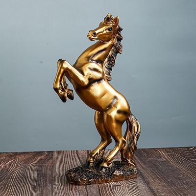 Pryskyřičná socha koně, socha koně, stolní dekorace, domácí řemesla, skvělé pro domácnost, kancelář, kavárnu, restauraci