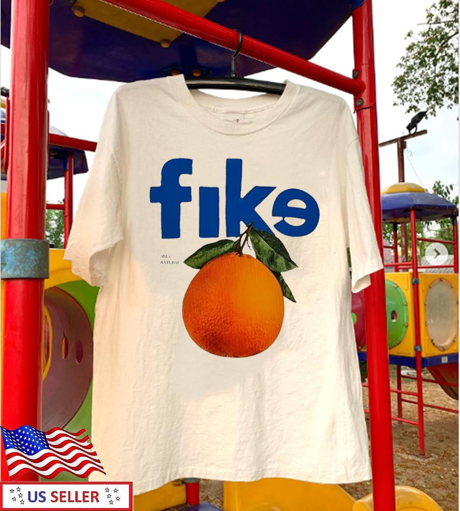 New Dominic Fike Orange Cotton T Shirt  Unisex T-Shirt S