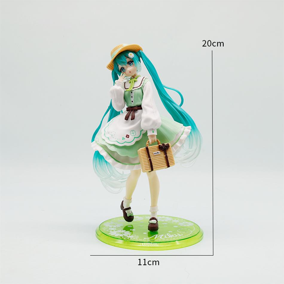 In Stock Trendy Anime Pastoral Style Figures Clover Girls Cute Desktop Model Toys Ideal Gift Choice