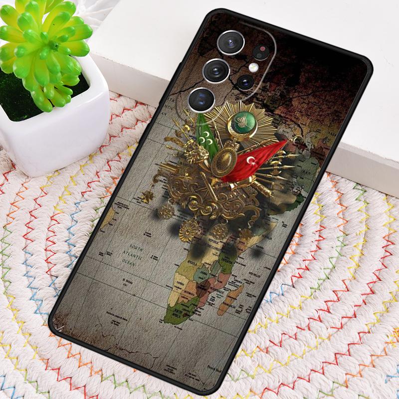 Osmanisches Reich Wappen weiche Silikon Handyhülle für Samsung Galaxy note 10 pro S26 S25 S24 S23 S22 S21 Plus Ultra Hülle