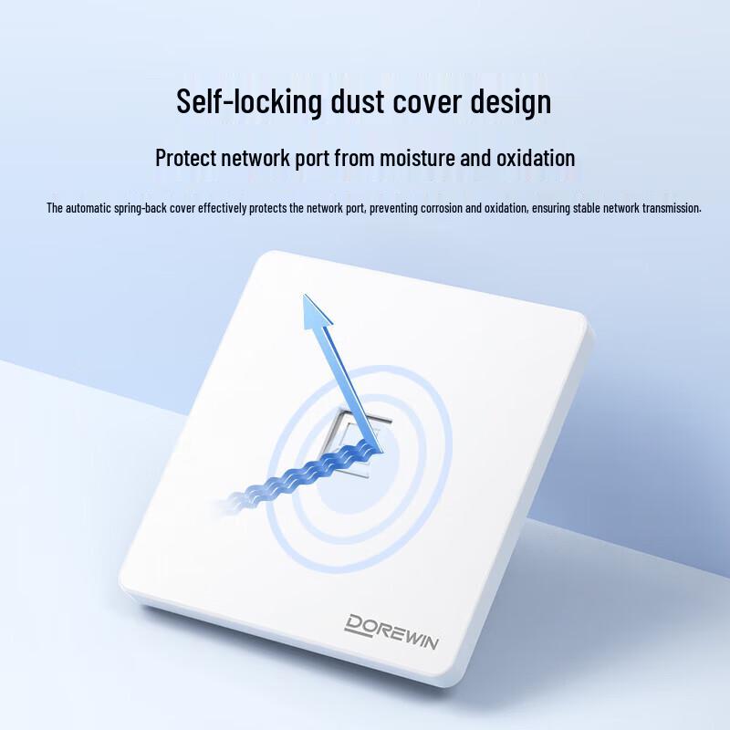 Dorewin Network Cable Wall Plate Connector