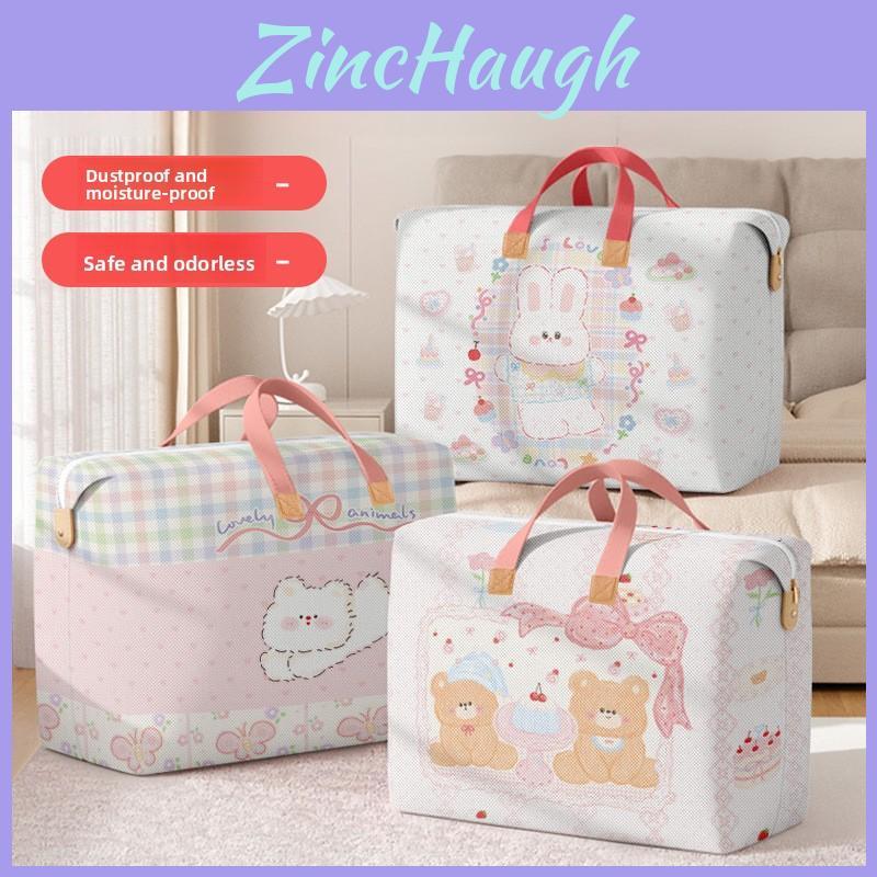 Nonwoven Fabric Quilt Storage Bag With Large Capacity For Bedroom And Moving Use