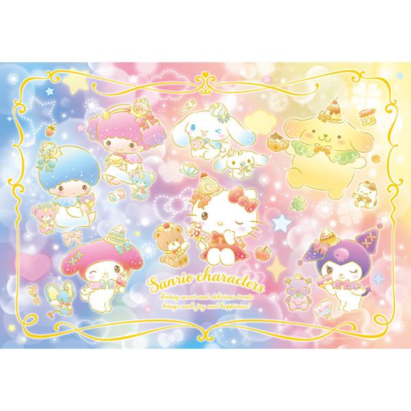 

Пазл из 1000 деталей - Sanrio Twinkle Dessert Time, популярная корейская головоломка