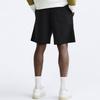 Zara Minimalist Solid Color American Straight Casual Shorts Men shorts Black 0761418-800