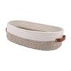Basket Cotton with Handle, Storage And Bathroom Organizer Container