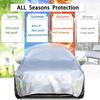 Konnfeir Half Car Body UV 210D Oxford Fabric Cover, Cover, Waterproof, Dustproof, Protection, (Sedan Compatible)