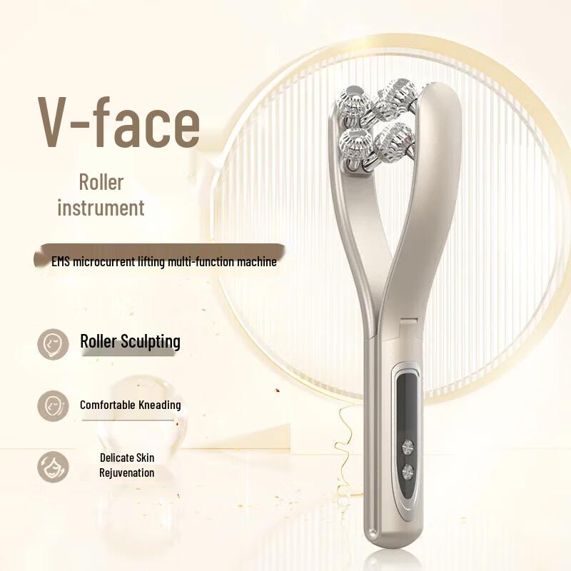 KingDom EMS Micro-current V-Face Roller Massager