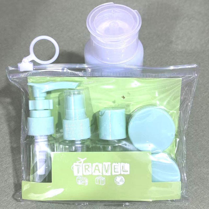 6piece Set Travel Bottles Leak Proof Portable Toiletry Containers Set Clear Travel Cosmetic Containers Essentials Spray Bottle
