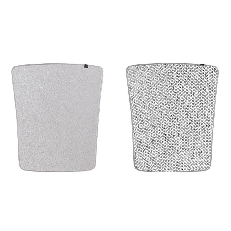 Suede Nano Sunshade for 25 Luxgen N7 Models - 3rd Gen Electrostatic Sunroof Ice Shield