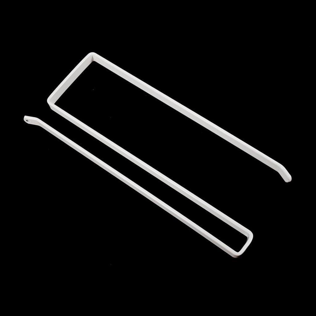 Kitchen Paper Towel Hanger Holder Under Cabinet Roll Rack Space Save Organizer