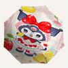 1pc Kuromi Automatic Umbrella-Foldable, Durable 8-Bone Design, Compact and Stylish, Great for Camping, Halloween, Christmas, Mother's Day Tr