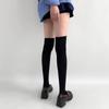 Japanese Summer Opaque Over-the-Knee Velvet Socks for Slim Calves