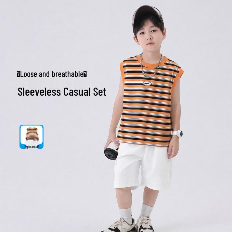 Boys Summer Casual Two-Piece Set 140