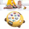 Interactive Whack Toy for Kids 360 Degree Rotating Cute Emoticon Music Light Hammering Pounding Toy