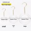 Transparent Acrylic S-Shaped Crystal Clothes Hanger Hook